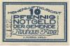 Neuhaus - Gemeinde - 1.3.1921 - 10 Pfennig 
