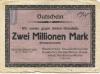 Neukirchen (heute: Borna) - Ziervogel, H., Bleichert'sche Braunkohlenwerke Neukirchen-Wyhra AG - 15.8 1923 - 2 Millionen Mark