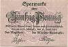 Neumarkt (heute: PL-Sroda Slaska) - Stadt und Sparkasse - 15.6.1919 - 50 Pfennig 