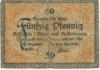 Neumarkt (heute: PL-Sroda Slaska) - Stadt und Sparkasse - 11.10.1920 - 50 Pfennig 