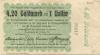 Neumünster - Stadt - 27.10.1923 - 4.20 Gold-Mark 