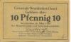 Neunkirchen - Gemeinde - März 1920 - 10 Pfennig 