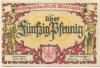 Neuruppin - Stadt - Juli 1921 - 50 Pfennig 
