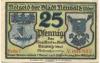 Neusalz (heute: PL-Nowa Sól) - Stadt - -- - 25 Pfennig 