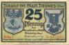 Neusalz (heute: PL-Nowa Sól) - Stadt - -- - 25 Pfennig 