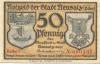 Neusalz (heute: PL-Nowa Sól) - Stadt - -- - 50 Pfennig 