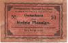 Neustadt (heute: PL-Lwowek) - Stadt - -- - 50 Pfennig 