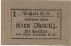 Neustadt (heute: PL-Prudnik) - Stadt - -- - 1 Pfennig 