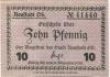 Neustadt (heute: PL-Prudnik) - Stadt - - 31.12.1919 - 10 Pfennig