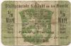 Neustadt - Stadt - 20.10.1918 - 1.2.1919 - 1/2 Mark 