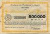 Neustadt - Stadt - 8.8.1923 - 500000 Mark 