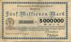 Neustadt - Stadt - 8.8.1923 - 5 Millionen Mark 