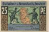 Neustadt - Stadt - - 31.7.1921 - 25 Pfennig 