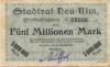 Neu-Ulm - Stadt - 22.8.1923 - 5 Millionen Mark 