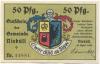 Niebüll - Gemeinde - 20.4.1920 - 50 Pfennig 