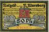 (Nieder-)Marsberg - Stadt - 1.7.1920 - 50 Pfennig 