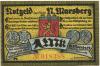 (Nieder-)Marsberg - Stadt - 1.7.1920 - 1 Mark 