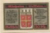 Nieheim - Vorschuss-Verein eGmuH - 19.11.1921 - 1.3.1922 - 50 Pfennig 