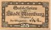 Nienburg - Stadt - -- - 25 Pfennig 