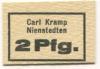 Nienstedten (heute : Hamburg) - Kramp, Carl - -- - 2 Pfennig