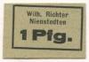 Nienstedten (heute : Hamburg) - Richter, Wilhelm - -- - 1 Pfennig