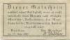 Norden - Stadt - 24.6.1920 - 50 Pfennig 