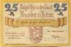 Nordenham - Stadt - - 31.12.1922 - 25 Pfennig 