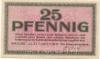 Norderney - Gemeinde - 20.9.1918 - 25 Pfennig 