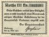 Norderney - Gemeinde - 23.5.1921 - 10 Pfennig 