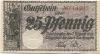 Nordhausen - Stadt - 1.8.1918 - 25 Pfennig 