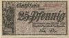 Nordhausen - Stadt - 28.10.1919 - 25 Pfennig 