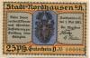 Nordhausen - Stadt - 1.5.1921 - 25 Pfennig 