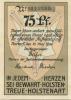 Nortorf - Stadt - 10.5.1920 - 75 Pfennig 