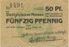 Nossen - Ländlicher Vorschuss-Verein zu Krögis, Kassenstelle Nossen - -- - 50 Pfennig 