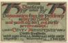 Oberammergau - Gemeinde - 1.7.1921 - 1.10.1922 - 75 Pfennig 