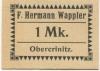 Obercrinitz (heute: Crinitzberg) - Wappler, F. Hermann, Gemischtwaren, Spitzenfabrikate - -- - 1 Mark 