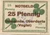 Oberdorla (heute: Vogtei) - Oberdorlaer Spar- und Darlehnskasssen-Verein eGmuH - 1918 - 25 Pfennig 