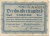 Oberhausen - Gutehoffnungshütte, Aktienverein für Bergbau und Hüttenbetrieb - 1.8.1923 - 31.12.1923 - 300000 Mark 