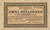 Oberhausen - Gutehoffnungshütte, Aktienverein für Bergbau und Hüttenbetrieb - 1.8.1923 - 31.12.1923 - 2 Millionen Mark 