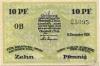 Oberhof - Gemeinde - 15.12.1919 - 10 Pfennig 