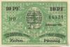 Oberhof - Gemeinde - 15.12.1919 - 10 Pfennig 