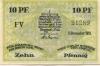 Oberhof - Gemeinde - 15.12.1919 - 10 Pfennig 