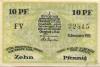Oberhof - Gemeinde - 15.12.1919 - 10 Pfennig 