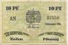 Oberhof - Gemeinde - 15.12.1919 - 10 Pfennig 