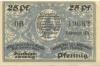 Oberhof - Gemeinde - 15.12.1919 - 25 Pfennig 