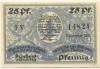 Oberhof - Gemeinde - 15.12.1919 - 25 Pfennig 