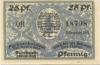 Oberhof - Gemeinde - 15.12.1919 - 25 Pfennig 