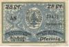 Oberhof - Gemeinde - 15.12.1919 - 25 Pfennig 