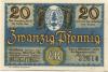 Oberhof - Gemeinde - 1.10.1921 - 20 Pfennig 