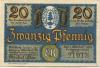 Oberhof - Gemeinde - 1.10.1921 - 20 Pfennig 